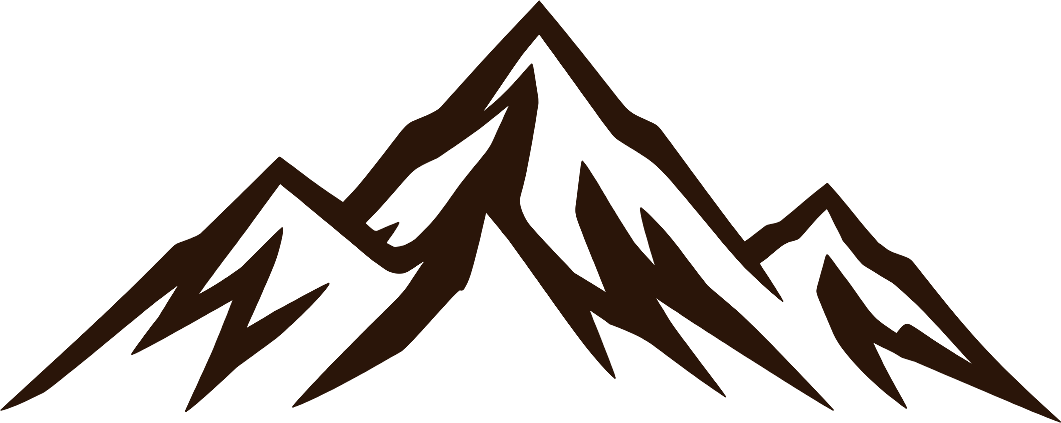 LeatherByPeter mountain logo